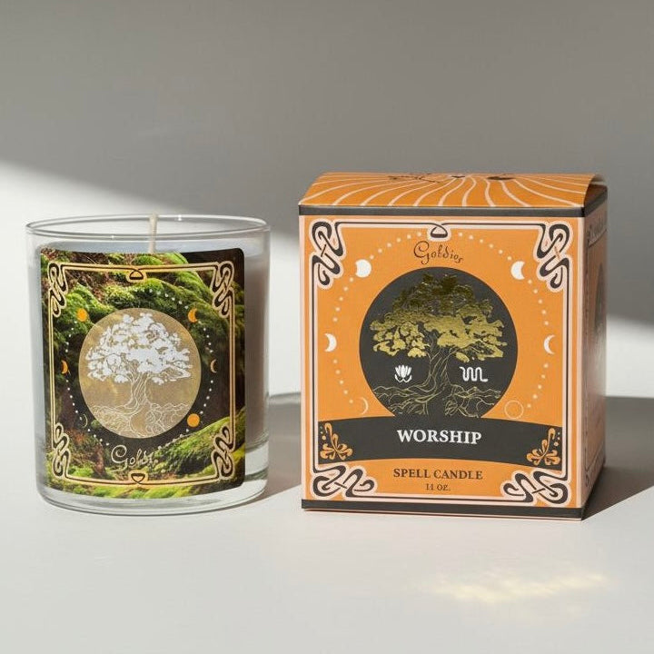 Worship Spell Candle