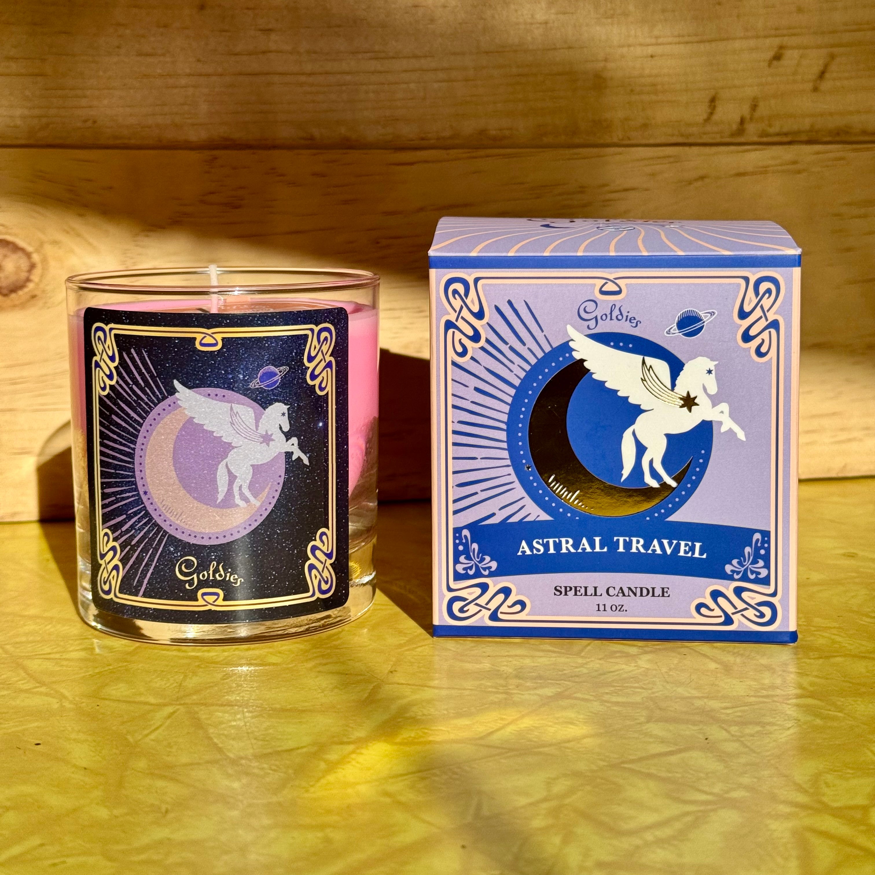 Astral Travel Spell Candle