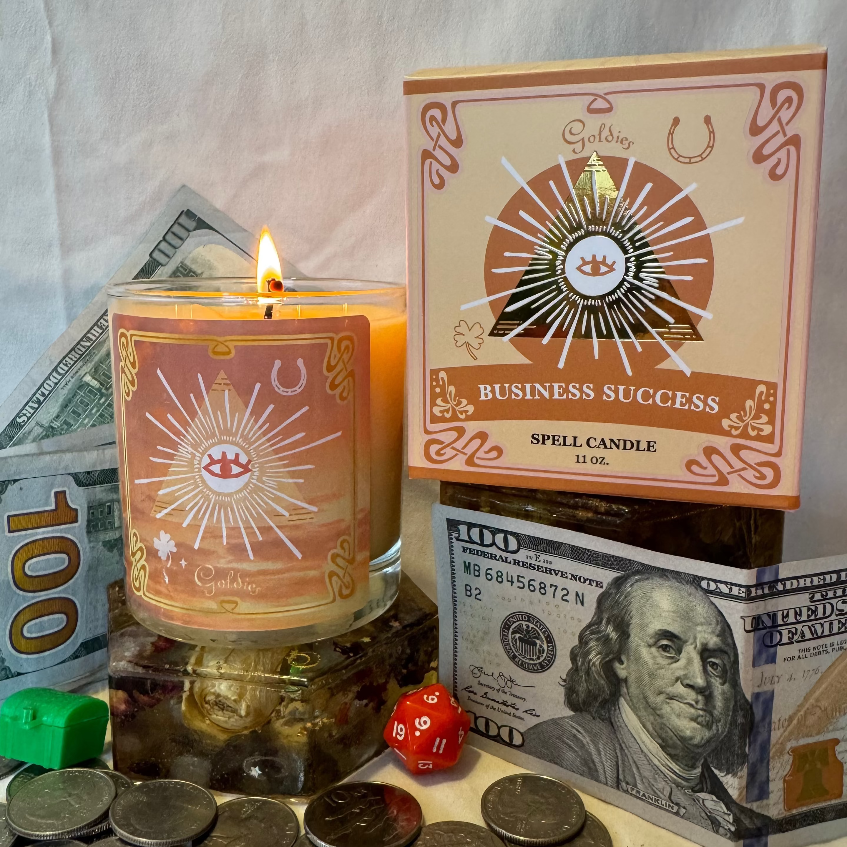 Business Success Spell Candle