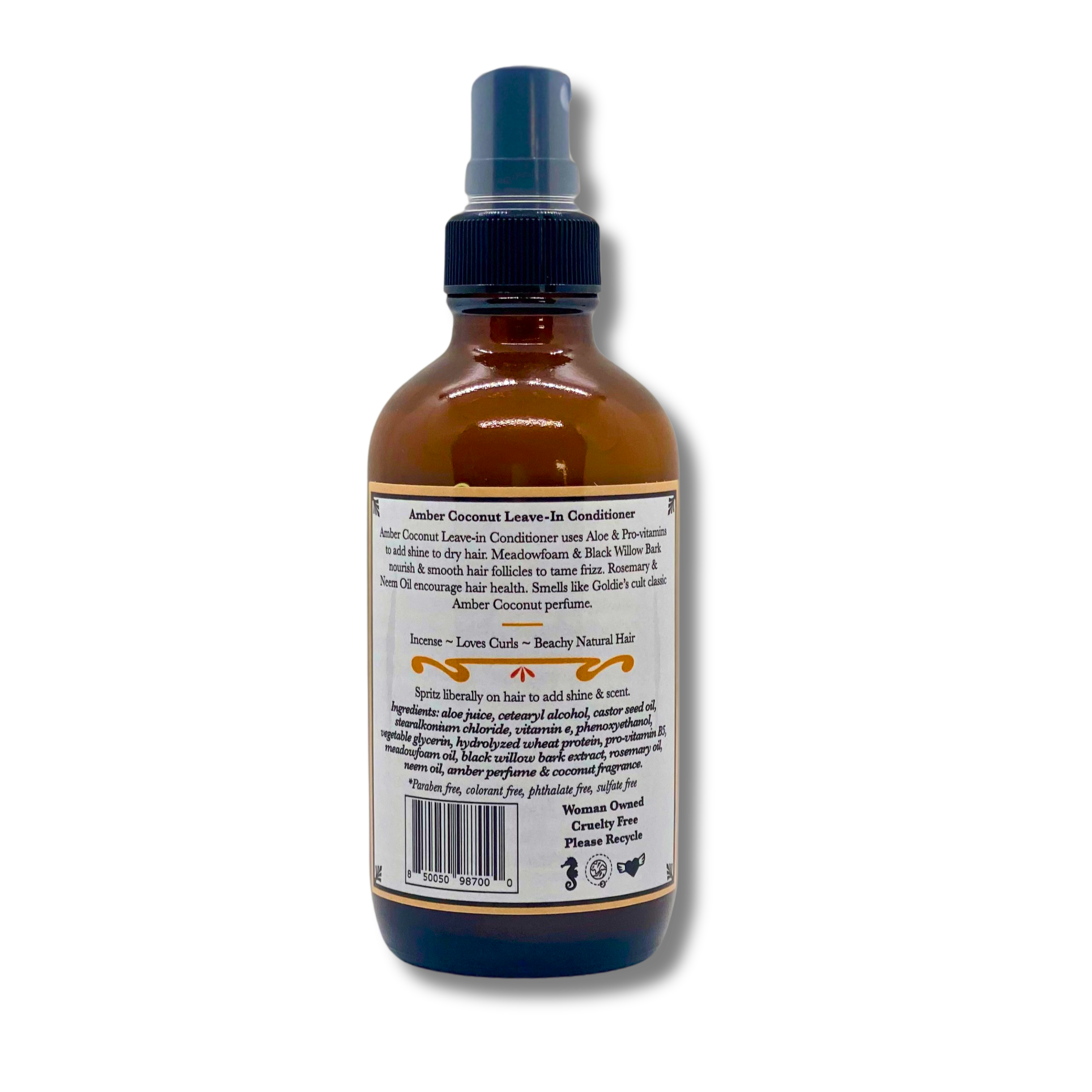 Amber Coconut Leave-in Conditioner