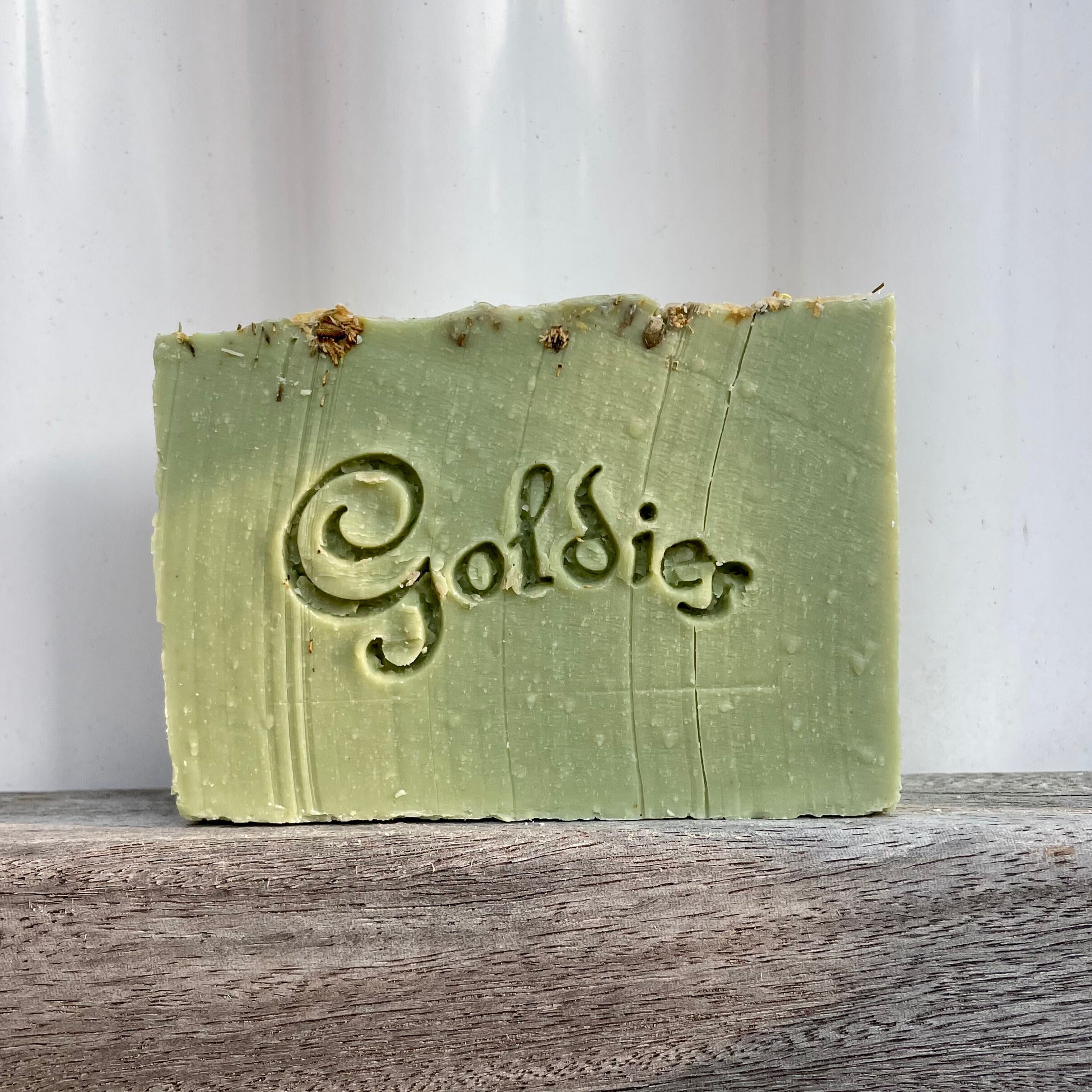 Green and Gold Soap