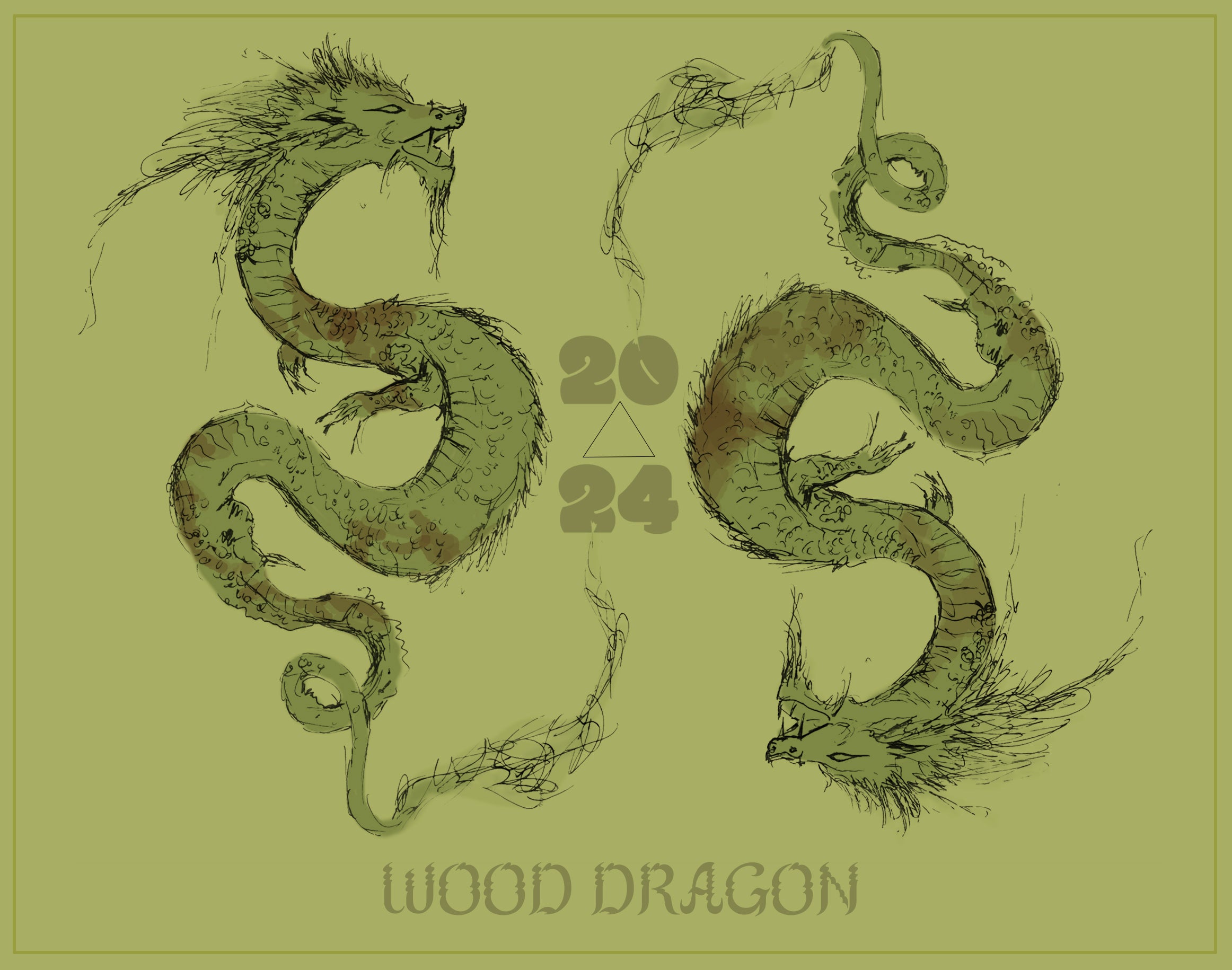 Wood Dragon ~ January Candle Club ~ Flavia Cardoso 🐉