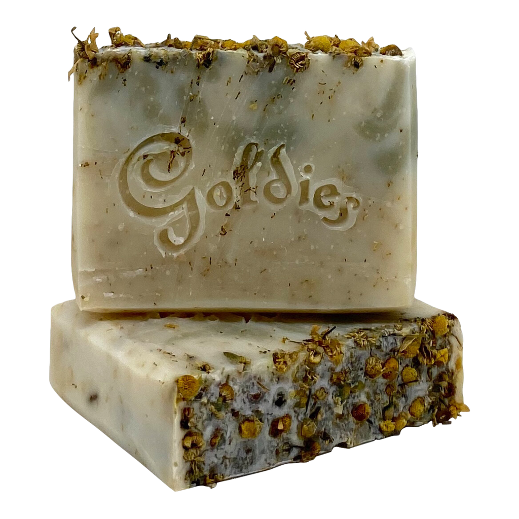 Green and Gold Bar Soap
